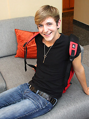 An After School Assignment! - jackoff,masturbation,shaved,solo,twinks,panties,underwear,blonde
