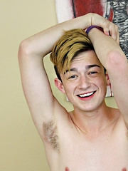 Silas Misses His Boyfriend - ass play,jackoff,masturbation,shaved,solo,tattoo,toys,twinks,panties,underwear,blonde