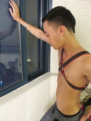 Coda Filthy Goes Solo - softcore,asian,ethnic,shaved,solo,tattoo,twinks,panties,underwear,oiled,brunette,erotic,japanese,skinny