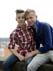 Two Loved-Up Tourists Head For A Spunky Fresh-Faced Fuck! - anal,bareback,hardcore,oral,twinks,euro